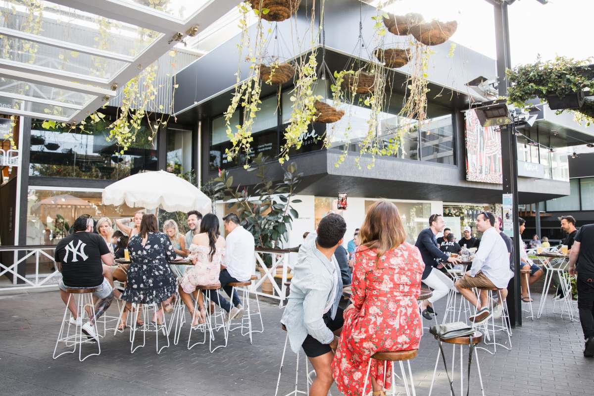 james street people sitting on chair in front of table fortitude valley qld